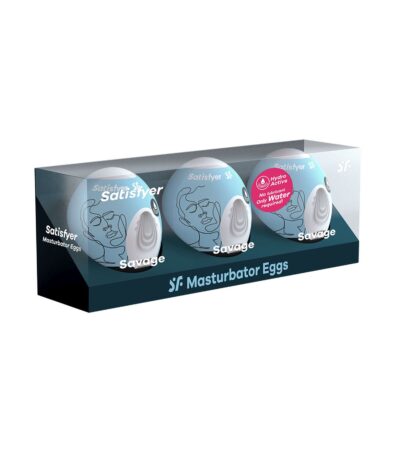 Zestaw 3 jajek masturbacyjnych Satisfyer Bubbles - Ekstaza i różnorodność! - obrazek 2