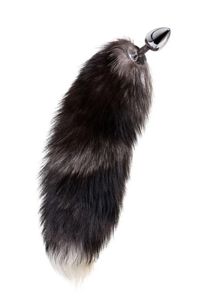 Puszysty ogonek z metalowym korkiem - Odkryj dziką naturę i przyjemność! - obrazek 2
