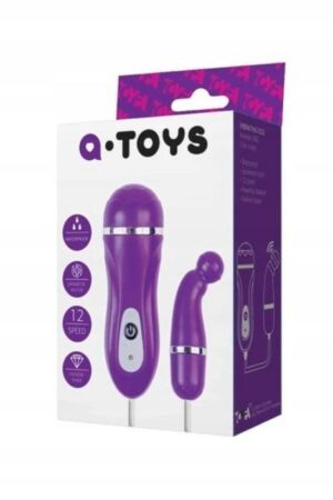 Wibrujące Jajeczko A-TOYS: Elegancja i Przyjemność w Kompaktowym Designie - obrazek 2