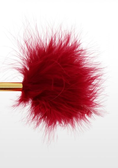 Feather Tickler Red – Czerwona Pieszczotka z Miękkich Piór - obrazek 2