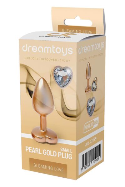 Perłowy plug analny Gleaming Love - Luksus i przyjemność w jednym! - obrazek 3