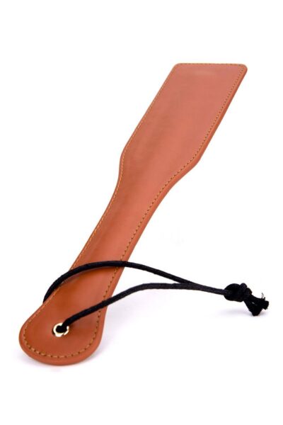 Blaze Elite Paddle Cognac – Wegetariańska Packa BDSM - obrazek 3