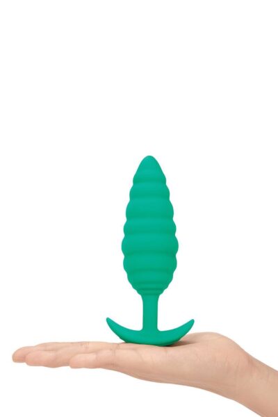 b-Vibe Twist Texture Plug - Wyjątkowa tekstura dla niezapomnianych doznań - obrazek 3
