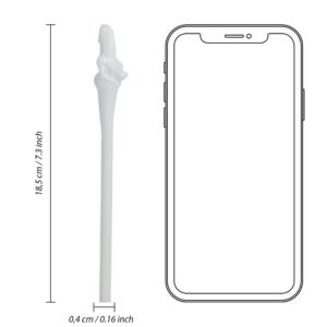 Bride Straws   White - obrazek 3