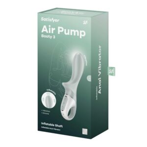 Air Pump Booty 3 - Intensywne wibracje i regulowany nadmuchiwany trzon - obrazek 3