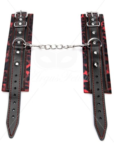 Leopard Wrist Cuffs – Kajdanki na Nadgarstki w Panterkę - obrazek 3