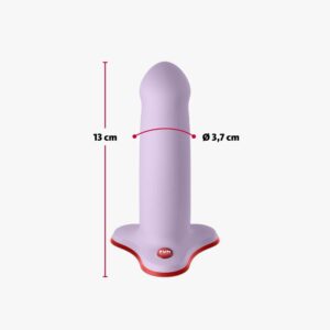 AMOR - Luksusowe Dildo Silikonowe o Wyrafinowanym Designie | Uniwersalny i Kompatybilny z Strap-on | 13,5 cm x 3,5 cm - obrazek 3