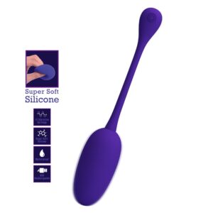 Pretty Love Silicone Vibrating Egg - Odkryj niezapomniane doznania! - obrazek 3