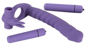 Strap-on dildo z wibracją dla HIM - Intensywne doznania i elegancja - obrazek 3