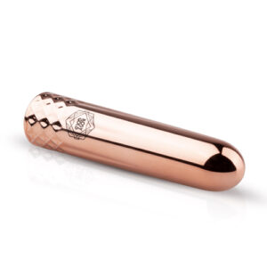 Mini wibrator Rosy Gold - Twoje intymne uniesienie w zasięgu ręki! - obrazek 3