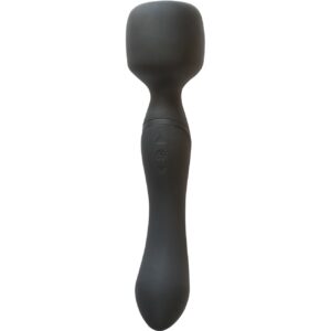 Różdżka wielokrotnego ładowania „Heating Wand Black” - intensywna rozkosz w Twoim zasięgu! - obrazek 3