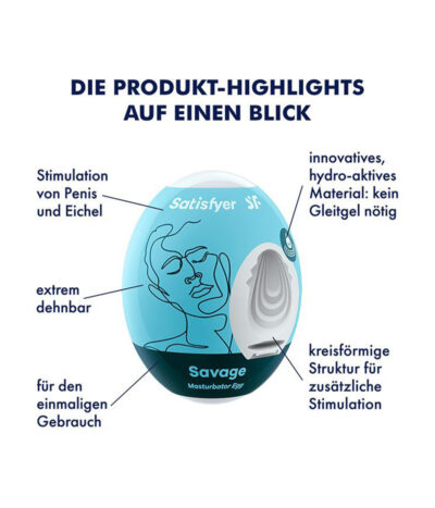Satisfyer EGGCITED - Ekscytujące jajko masturbacyjne dla intensywnej przyjemności! - obrazek 3