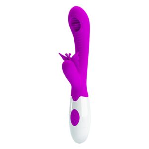Pretty Love Rabbit Vibrator - odkryj falę orgazmicznej przyjemności! - obrazek 3
