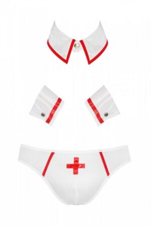 037 SET GREGORY white XXL/XXXL   Passion - obrazek 3