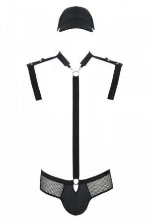 038 SET JOHN black XXL/XXXL   Passion - obrazek 3