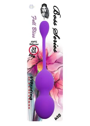 Intensywna rozkosz i dyskrecja - Vibrating Silicone Kegal Balls - obrazek 3
