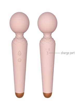 Mocne wibracje i elegancki design - Rechargeable Power Wand: Twój klucz do niezapomnianych doznań! - obrazek 3