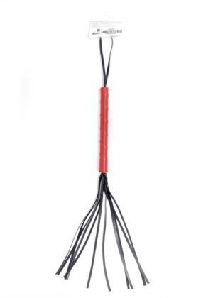 Fetish B Series Whip Red – Czerwony Pejcz BDSM z Silikonu - obrazek 3