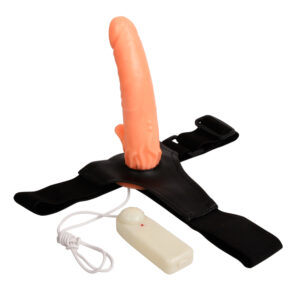 Dildo z paskiem o lśniącej mocy - intensywna stymulacja, rotacja i penetracja - obrazek 2