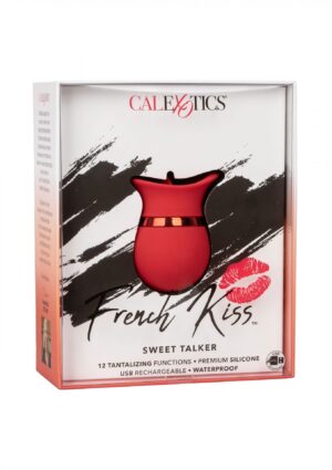 French Kiss Sweet Talker - Kompaktowy masażer językowy dla podróżujących, zapewniający orgazmiczną przyjemność - obrazek 3