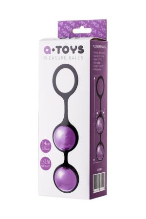 Kulki waginalne A-Toys Raspy - Wzmacniaj mięśnie i doznawaj intensywnych przyjemności! - obrazek 3