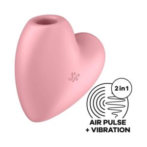 Cutie Heart Red - Intensywna stymulacja dla Twojego serca! Odkryj niezapomniane doznania z najnowszą zabawką Satisfyer! - obrazek 3