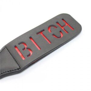Pejcz Paletta Doppia Double Spank Paddle Bitch – Dwustronna Packa BDSM - obrazek 3
