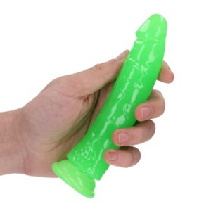 Zmysłowe dildo GLOW IN THE DARK - kulminacja stylowo! - obrazek 3