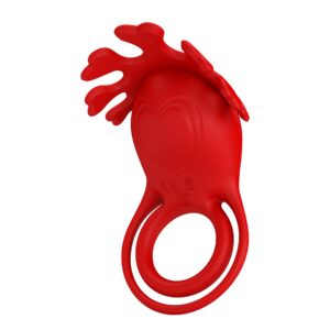 Pretty Love 7 Function Rechargeable Cock Ring - Wibracyjny pierścień na penisa dla niezapomnianych doznań - obrazek 3