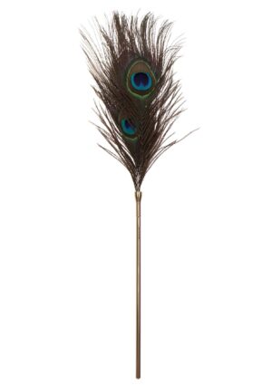 Peacock Tickler Rose Gold – Luksusowy Kietlarz z Piór Pawia
