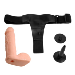 Wibracyjne dildo na pasek - Mocna penetracja i niezapomniane doznania - obrazek 4