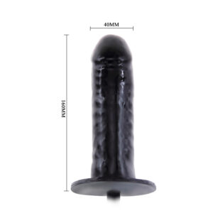 Intensywna rozkosz nocą - Nadmuchiwane dildo z lateksu premium - obrazek 4