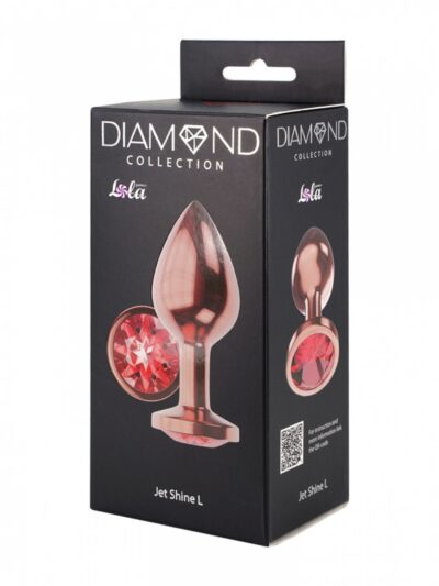 Korek analny Diamond Shine L - Elegancja i przyjemność w jednym! - obrazek 4