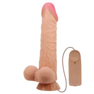 Realistyczne wibrujące dildo z przyssawką - Odkryj najwyższą rozkosz! - obrazek 4