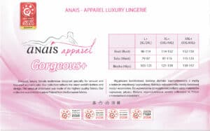 Alecto red chemise XXL+ ( czerwona halka ) - obrazek 4