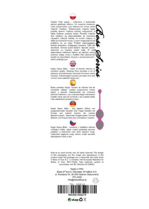Silicone Kegal Balls - intensyfikuj rozkosz i zadbaj o swoje ciało! - obrazek 4