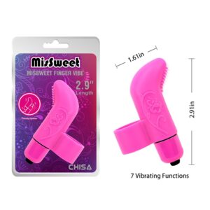 Rozkosz na wyciągnięcie palca - MisSweet Finger Vibe - Pink - obrazek 4