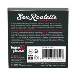 Sex Roulette - Gra erotyczna pełna przygody i namiętności, która ożywi Twoje życie seksualne! - obrazek 4
