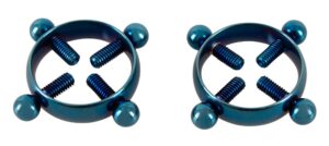 Biżuteria na piersi bez piercingu - Nipple Jewellery Blue Moon: Zmysłowe doznania bez trwałych modyfikacji!