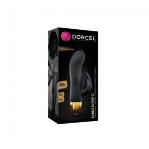 Marc Dorcel Rabbit Expert G - Wibrator Króliczek Czarno-Złoty: Odkryj nieziemską przyjemność! - obrazek 4