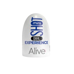 Alive - Mini ultra miękki masturbator w kształcie ust dla mężczyzn. Wielokrotnego użytku, subtelny i satysfakcjonujący - obrazek 4