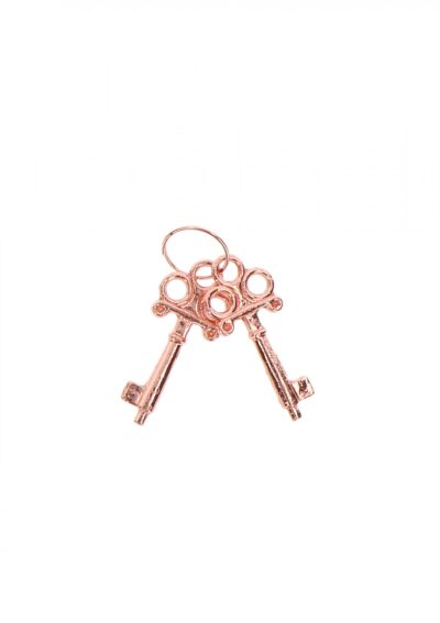 Metal Handcuffs Rose Gold – Eleganckie metalowe kajdanki w kolorze różowego złota - obrazek 4
