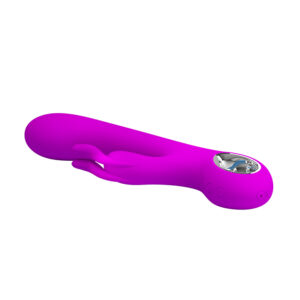 HOT RABBIT - Wibrator pochwowy z łechtaczką - Odkryj subtelne uniesienia przyjemności! - obrazek 4
