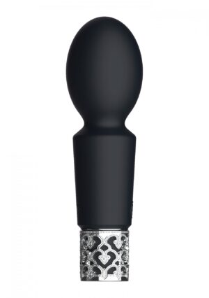 Brilliant   Rechargeable Silicone Bullet   Black - obrazek 4