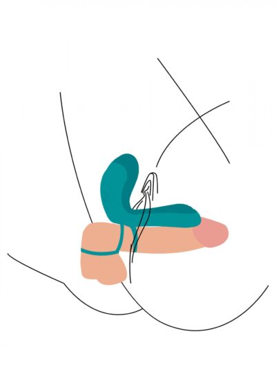 Xocoon Couples Vibrator Ring - intensywna rozkosz dla obojga - obrazek 4