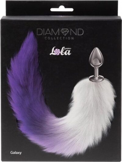Anal Plug Diamond Galaxy Purple - obrazek 4