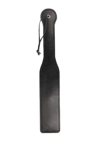 Mistress Paddle Glow in the Dark – Czarna Paletka z Neonowozielonym Świecącym Wzorem - obrazek 4
