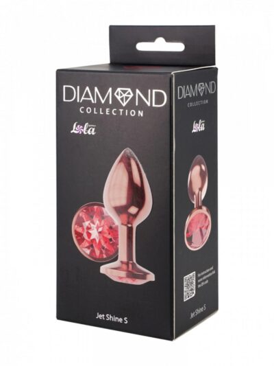 Korek analny Diamond Shine S - Zmysłowa przygoda dla początkujących - obrazek 4