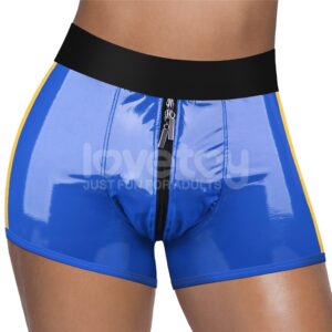 Chic Strap-On Shorts - Eleganckie bokserki dla intymnych przygód - obrazek 4