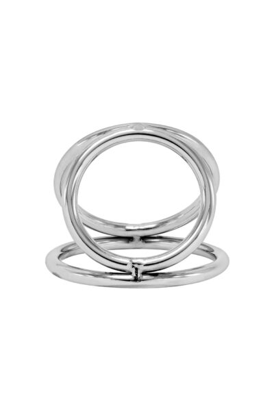 Pierścień penisa Triple Ring - intensywne doznania i trwała erekcja - obrazek 4